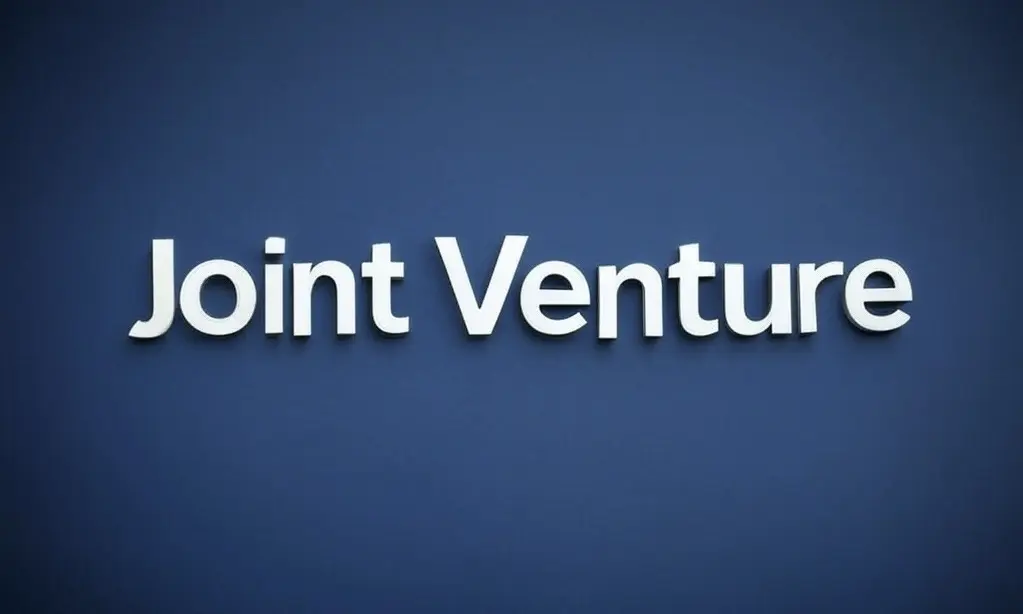 Schriftzug Joint Venture