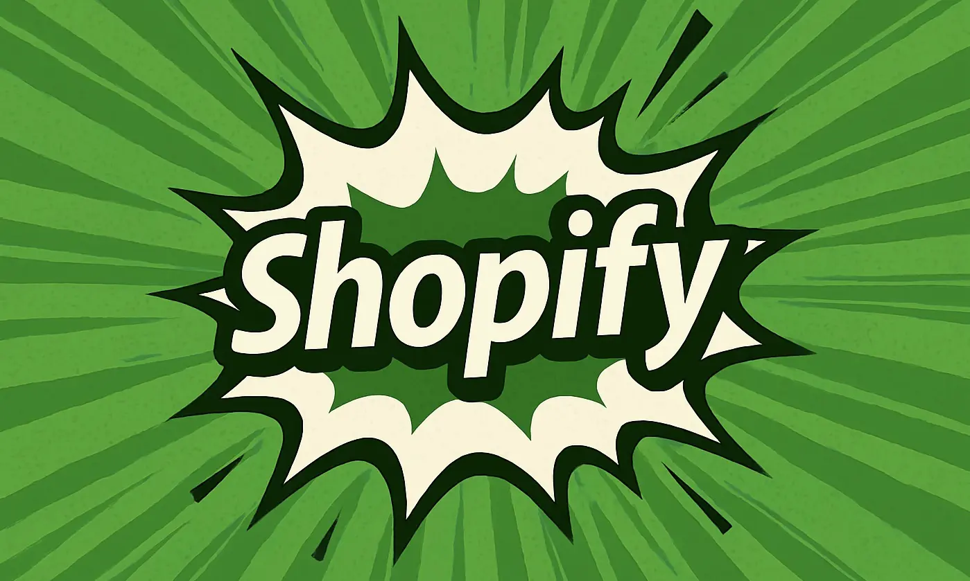 Schriftzug Shopify